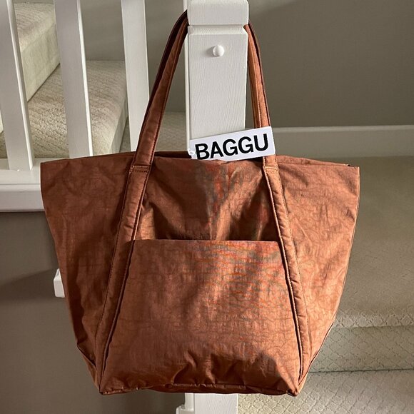 NWT Baggu Cloud Bag - Brown - Picture 2 of 7